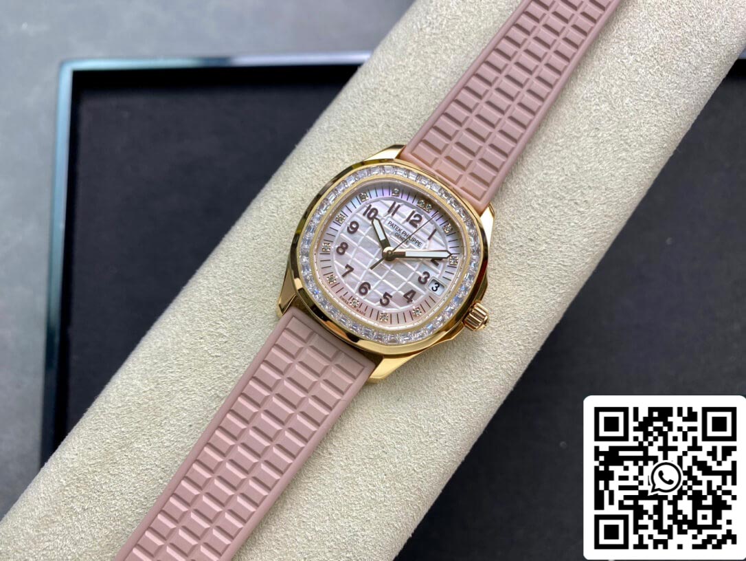 Patek Philippe Aquanaut 5072R-001 1:1 Best Edition PPF Fabbrica Mother Of Pearl Dial
