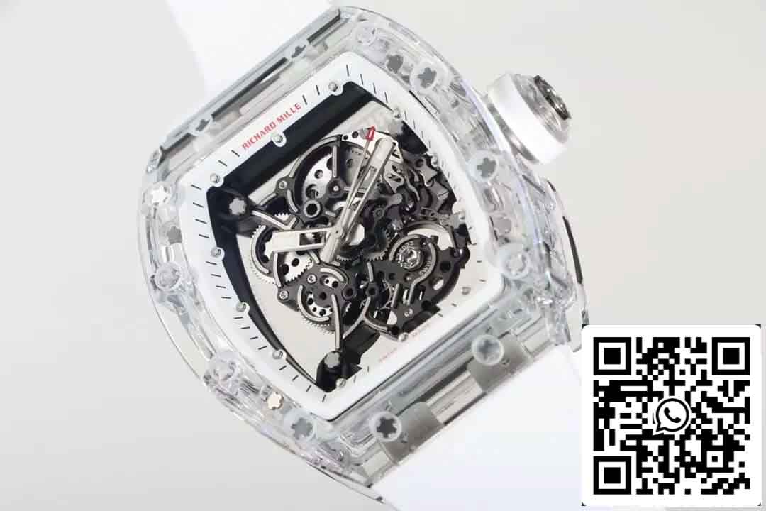 Richard Mille RM055 Best 1:1 Edition RM Fabbrica Rubber cinturino