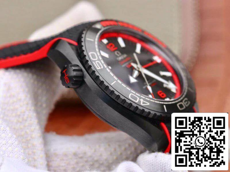 Omega Seamaster Planet Ocean 215.92.46.22.01.003 VS Fabbrica 1:1 edizione melhor Swiss ETA8906 Nero Nylon cinturino