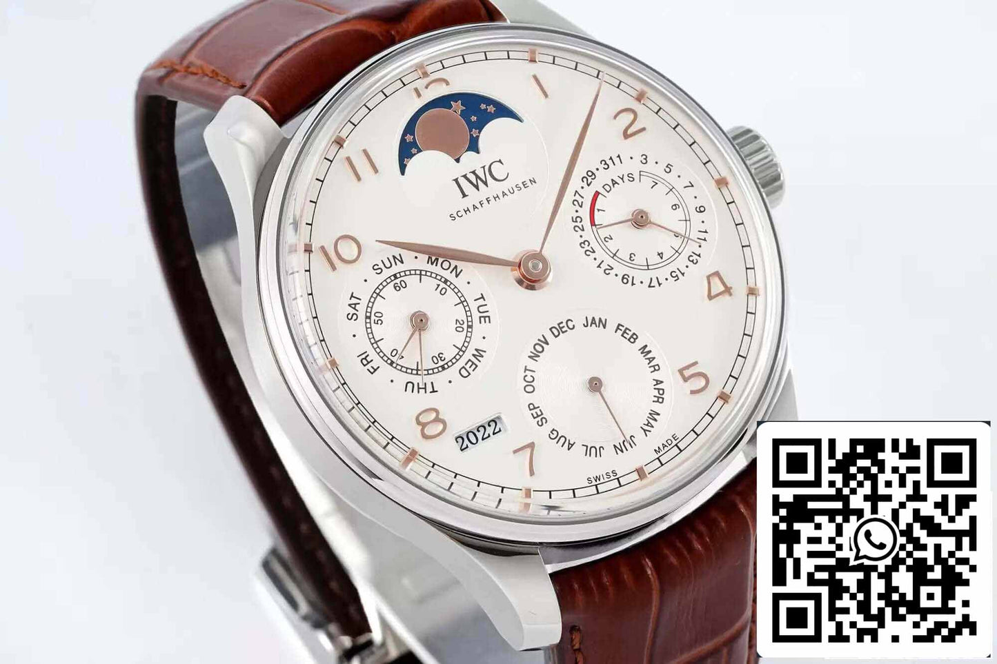 IWC Portuguese Perpetual Calendar IW503307 1:1 edizione migliore APS Fabbrica quadrante bianco