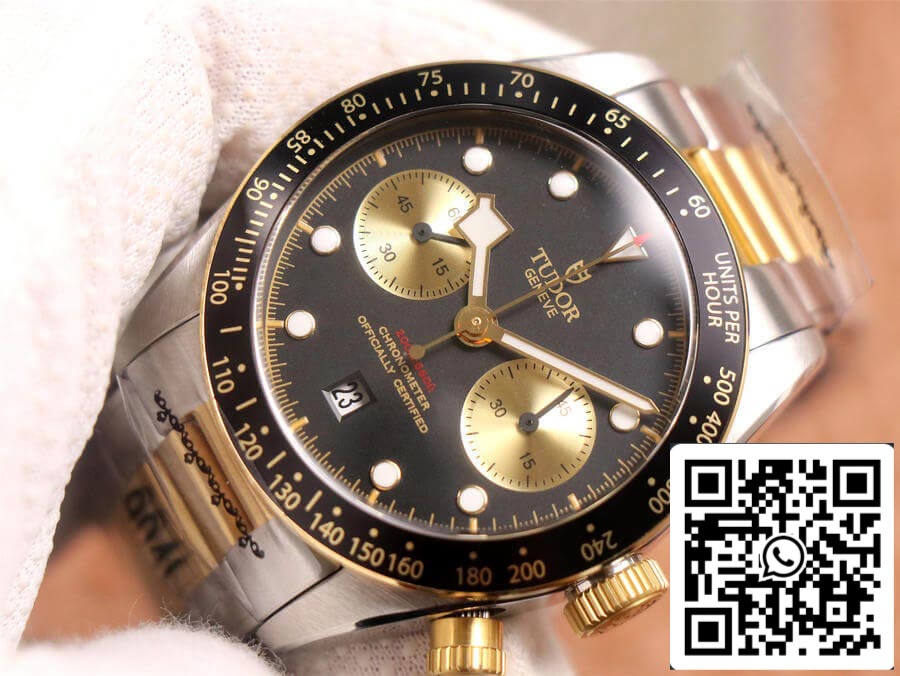 Tudor Heritage Black Bay M79363N-0001 1:1 Best Edition TW Fabbrica Gold cinturino