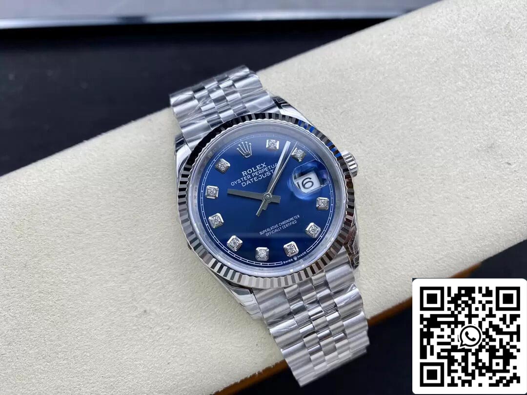 Rolex Datejust M126234-0037 36MM 1:1 edizione migliore VS Fabbrica Diamond quadrante