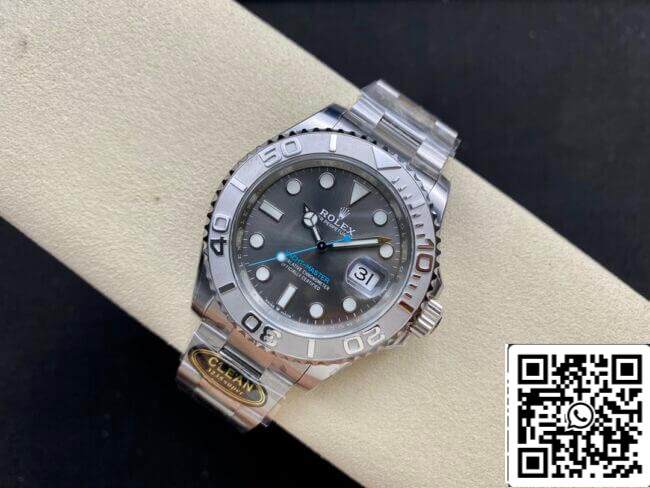 Rolex Yacht‑Master M126622-0001 1:1 edizione migliore Clean Fabbrica Grigio quadrante