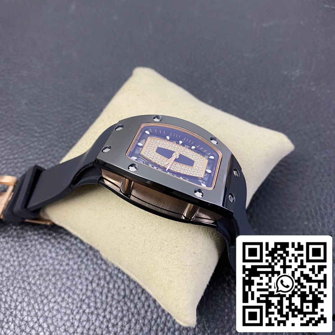 Richard Mille RM 07-01 1:1 Best Edition RM Fabbrica Blue Ceramic