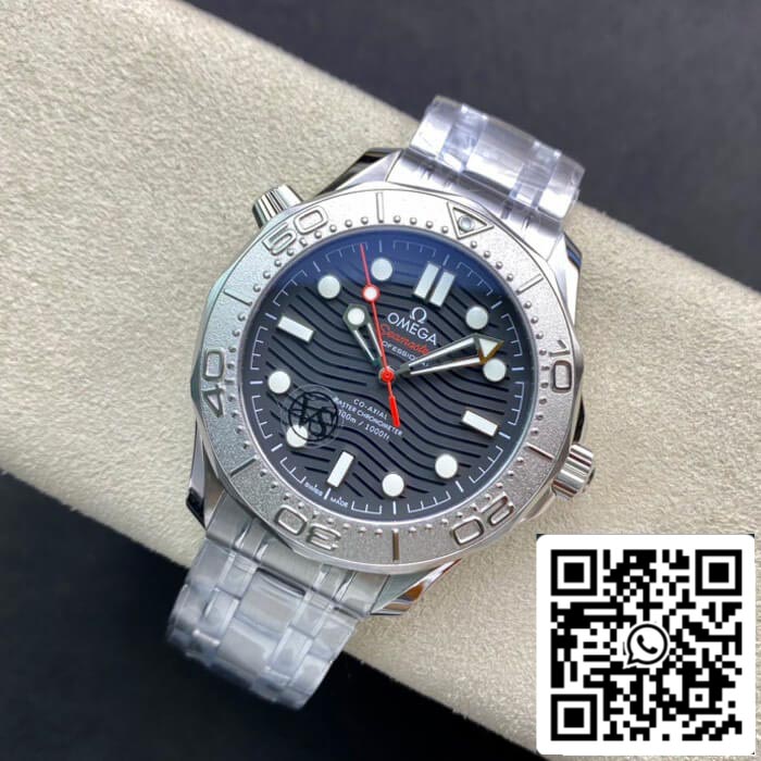 Omega Seamaster Diver 300M 210.30.42.20.01.002 1:1 edición mejor VS Fabbrica quadrante nero