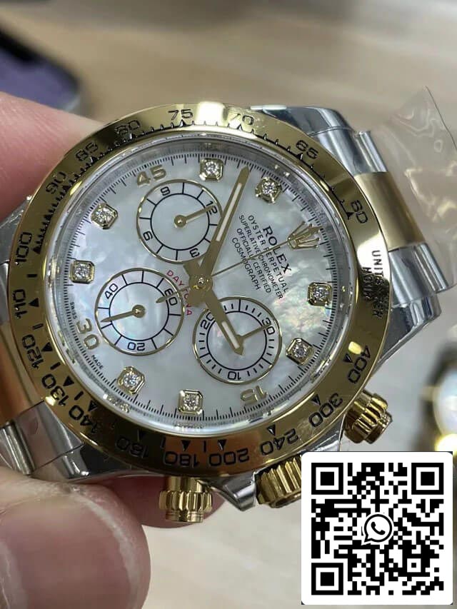 Rolex Daytona M116503-0007 1:1 edizione migliore BT Fabbrica Mother-Of-Pearl quadrante