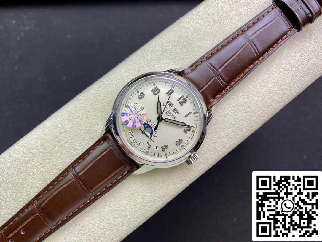 Patek Philippe Complications 5320G-001 1:1 edizione migliore GR Fabbrica Milky quadrante bianco