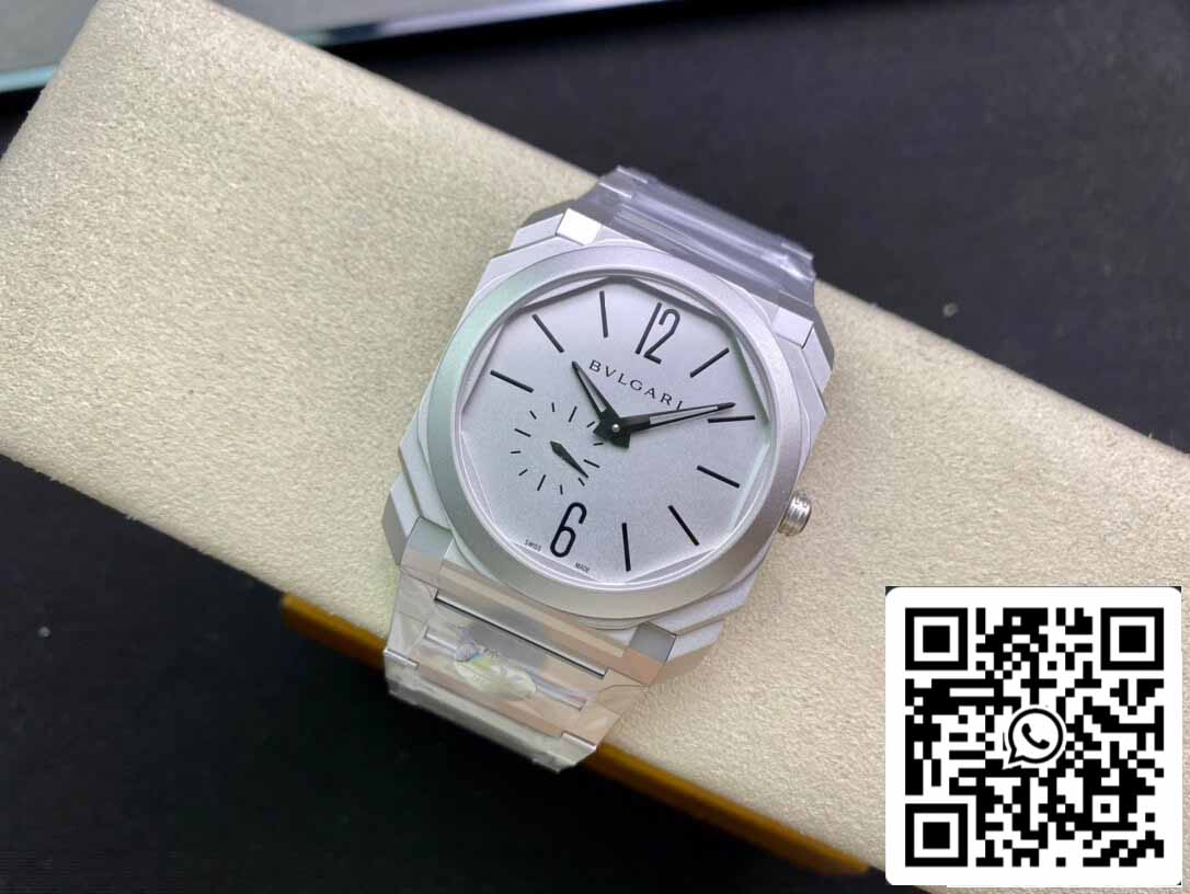 Bvlgari Octo Finissimo 103011 40MM 1:1 edición mejor BV Fabbrica quadrante argento