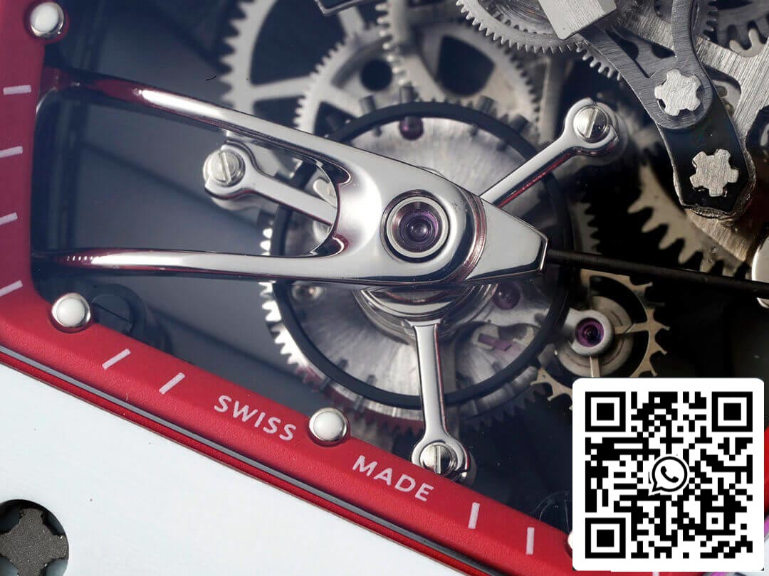 Richard Mille RM27-02 Rafael Nadal Tourbillon 1:1 Best Edition RM Fabbrica Red cinturino
