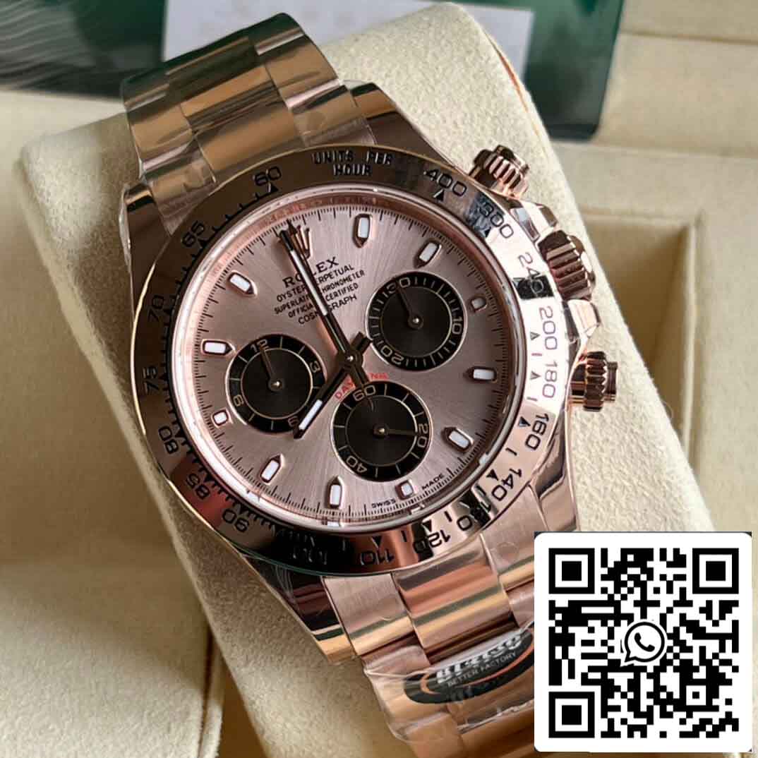 replica Rolex Daytona M116505-0016 Best 1:1 BT Fabbrica Edizione Oro quadrante