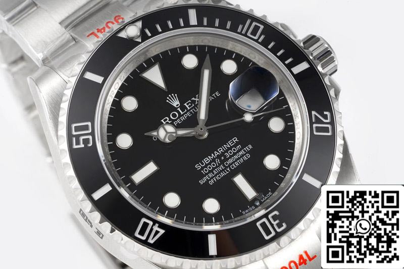 Rolex Submariner Date M126610LN-0001 41MM 1:1 Best Edition ROF Fabbrica Black Dial Swiss ETA2824