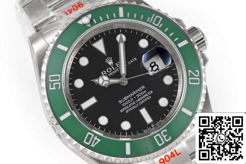 Rolex Submariner Date M126610LV-0002 41MM 1:1 Best Edition ROF Fabbrica Black Dial Swiss ETA2824