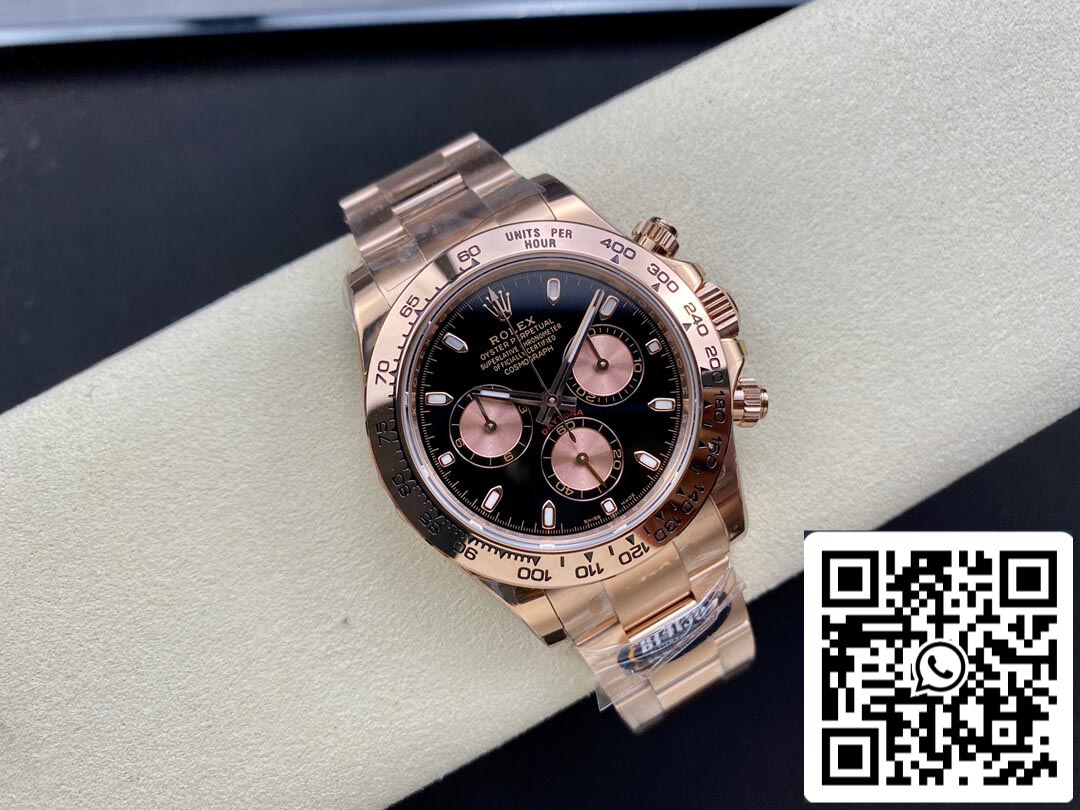 Rolex Daytona M116505-0008 1:1 edizione migliore BT Fabbrica quadrante nero