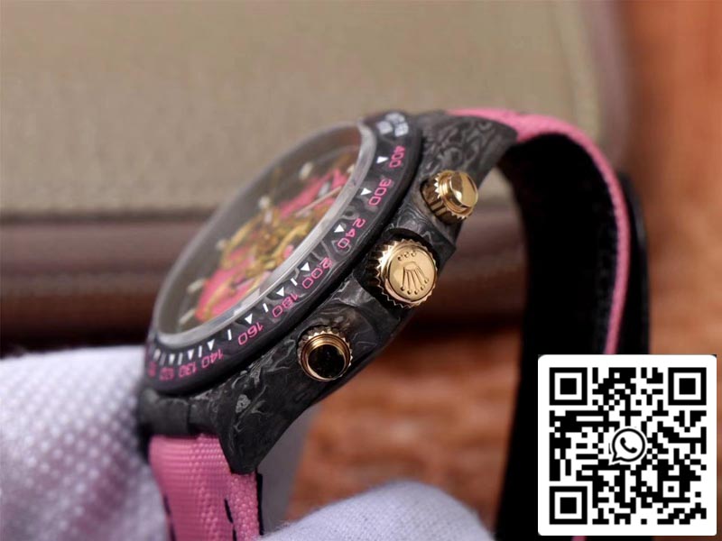Rolex Daytona Cosmos Pink Exploded Dragon 1:1 Best Edition WWF Fabbrica Swiss ETA7750