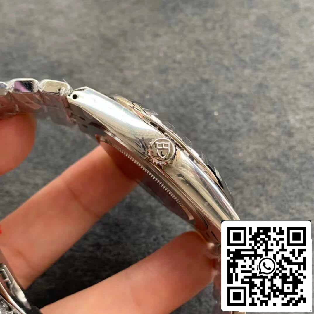 réplica Tudor Royal M28600-0006 Melhor Edição 1:1 V7 Fabbrica Mostrador Azul