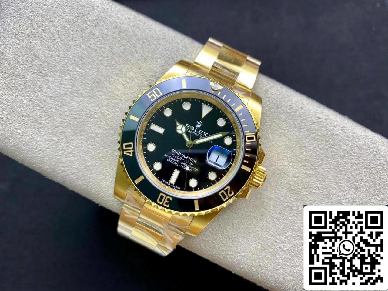 Rolex Submariner 116618LN-97208 40mm 3135 movimento VS Fabbrica quadrante nero