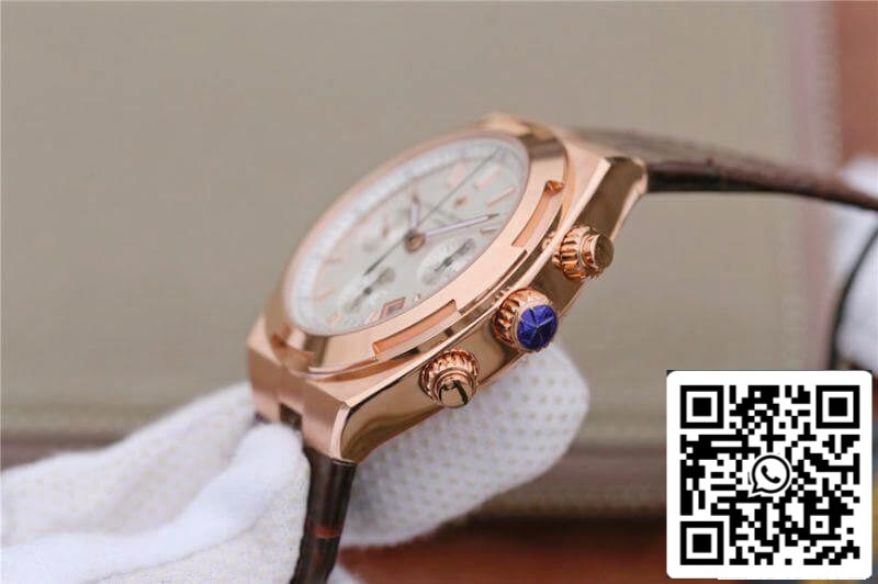 Vacheron Constantin Overseas 5500V/000R-B074 8F Fabbrica 1:1 edizione migliore Swiss ETA7750 quadrante argento