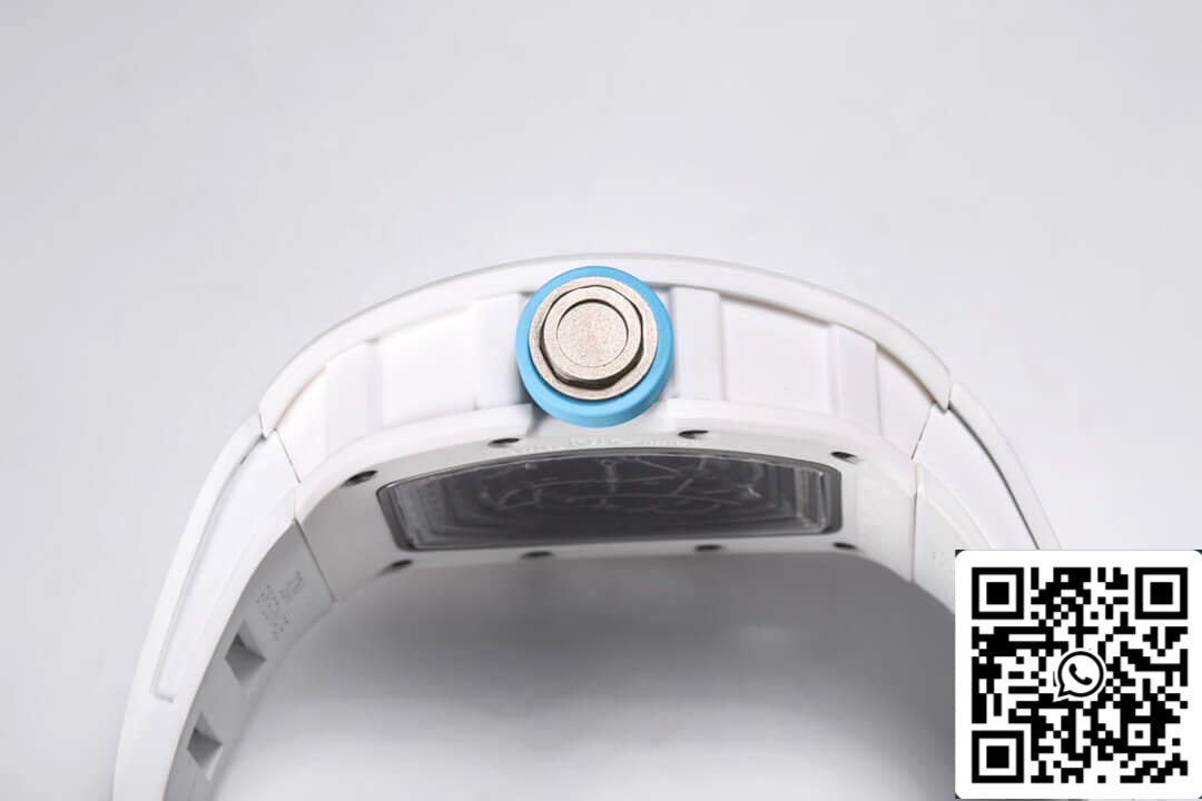 Richard Mille RM-055 1:1 edizione migliore BBR Fabbrica Bianco ceramica Cassa