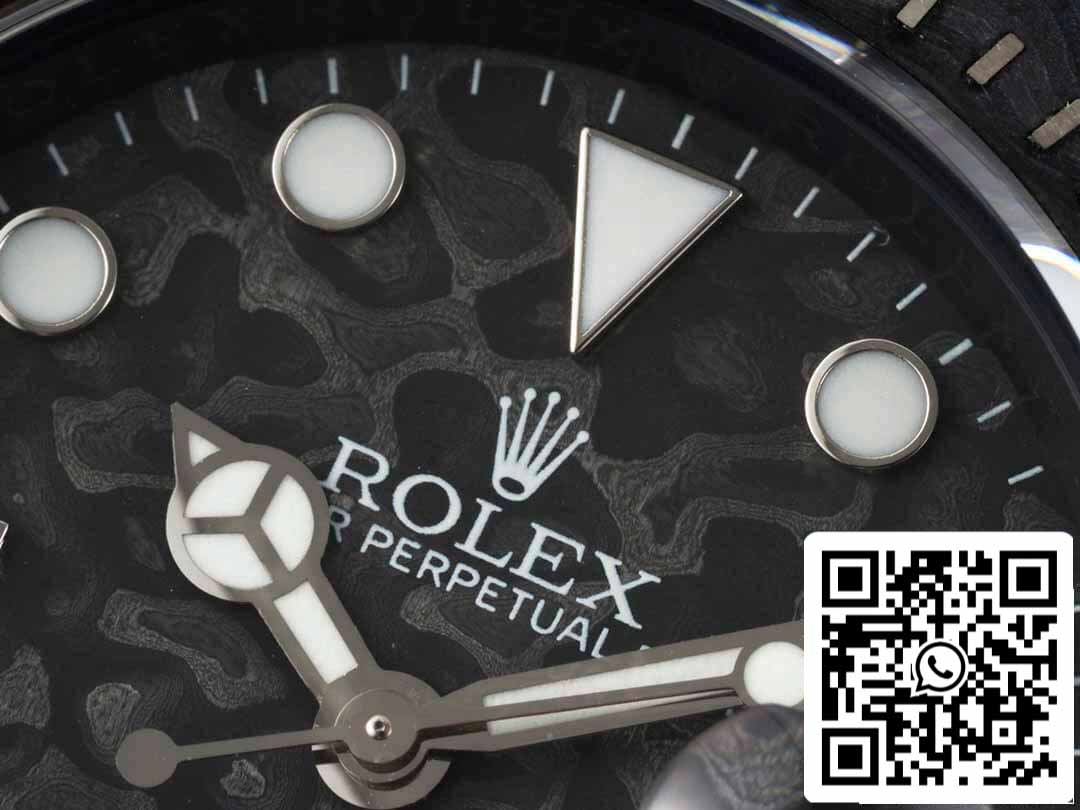 Rolex Sea-Dweller 1:1 edição melhor Diw Fabbrica fibra de carbono Nero cinturino
