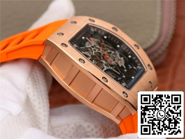 Richard Mille RM035 Americas KV Fabbrica 1:1 Best Edition Orange cinturino
