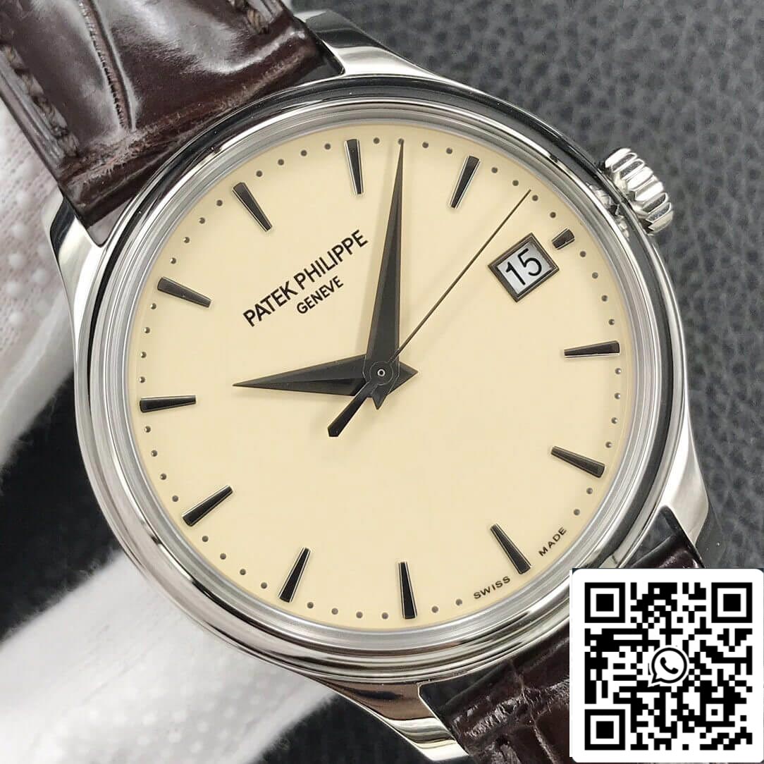 Patek Philippe Calatrava 5227G-001 1:1 edizione migliore 3K Fabbrica Pelle cinturino