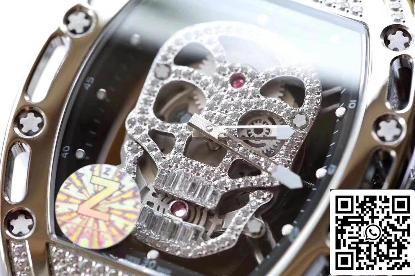 Richard Mille RM052 Z Fabbrica 1:1 Best Edition Swiss ETA6T51 black cinturino
