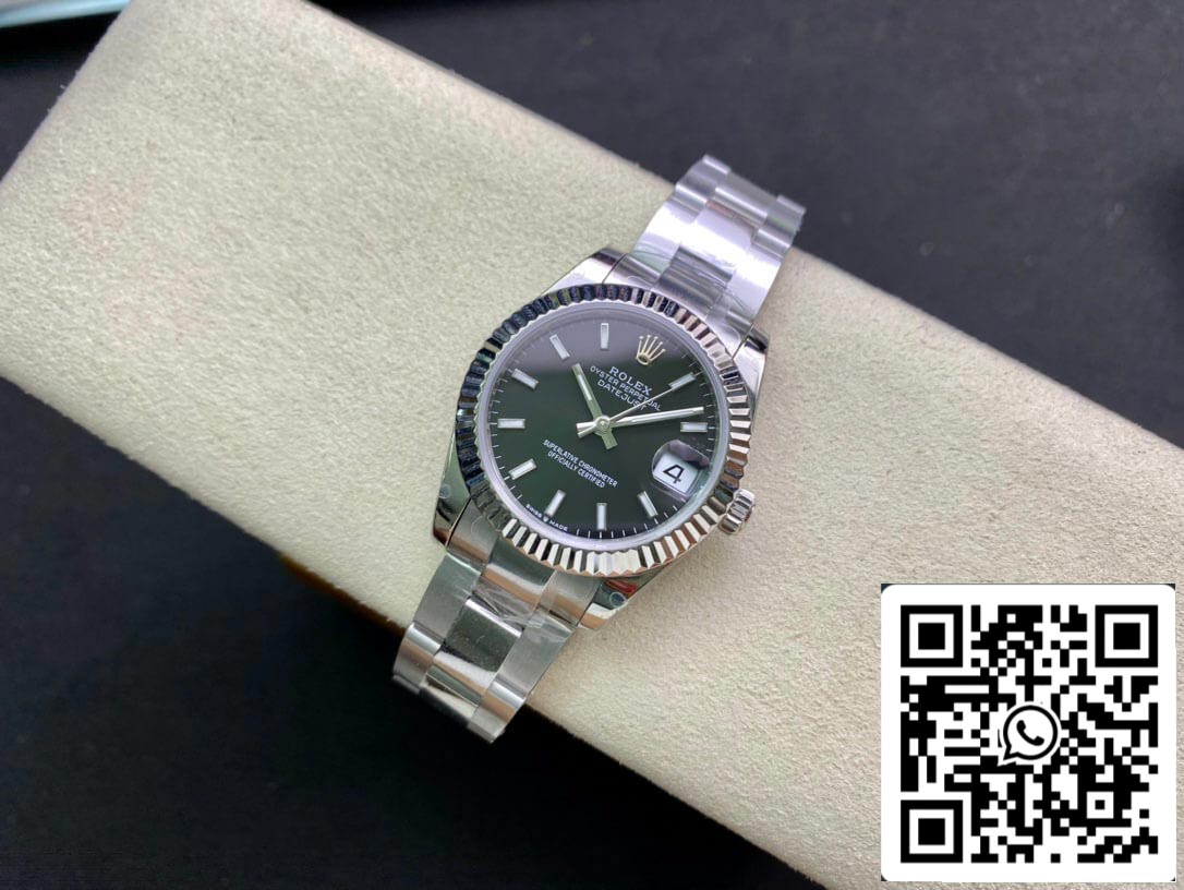 Rolex Datejust M178274-0034 31MM 1:1 edição melhor EW Fabbrica quadrante preto