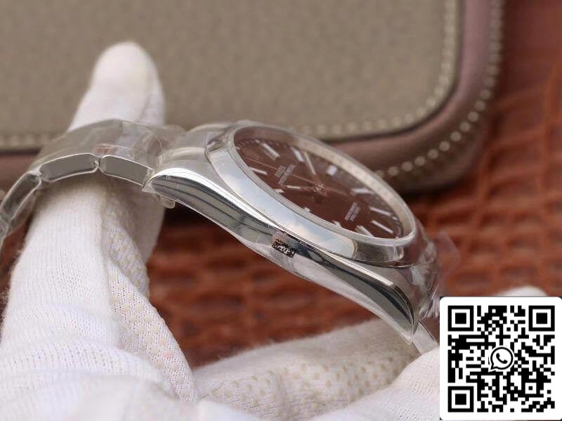 Rolex Oyster Perpetual 114300 39mm AR Fabbrica 1:1 edizione migliore Swiss ETA3132 quadrante nero