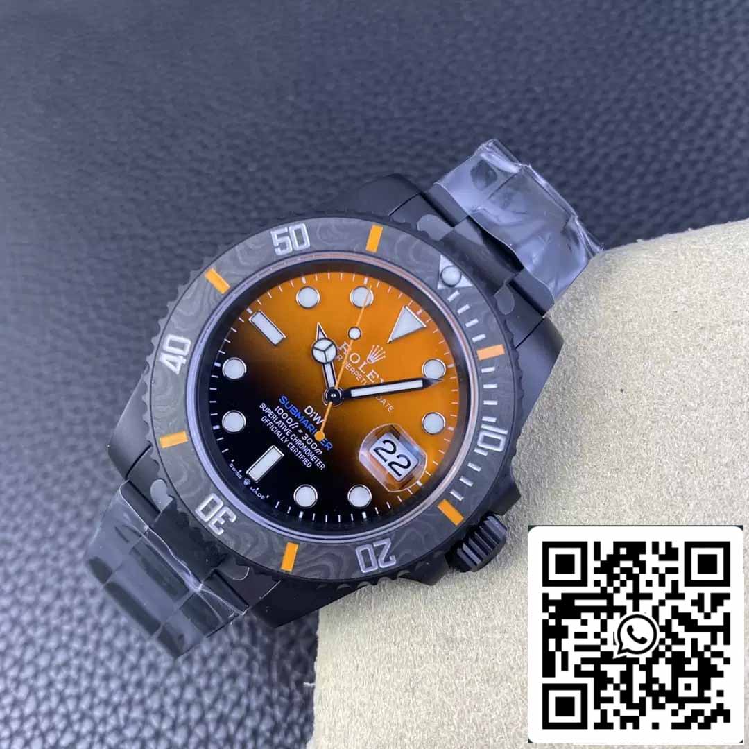 Rolex Submariner 1:1 edizione migliore VS Fabbrica Orange Gradient quadrante