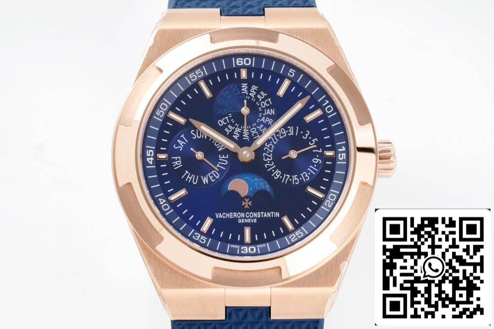 Vacheron Constantin Overseas 4300V/120R-B509 1:1 edizione migliore 8F Fabbrica V2 Gomma cinturino