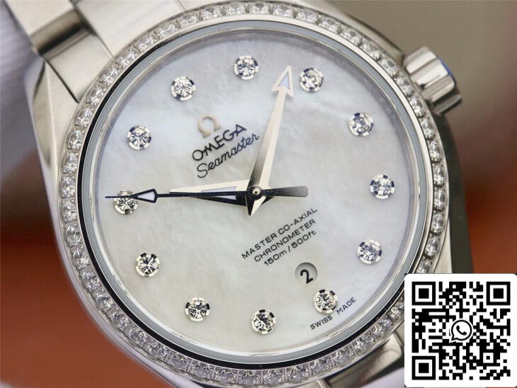 Omega Seamaster 231.15.34.20.55.002 Aqua Terra 150M 1:1 edizione migliore 3S Fabbrica Diamond quadrante