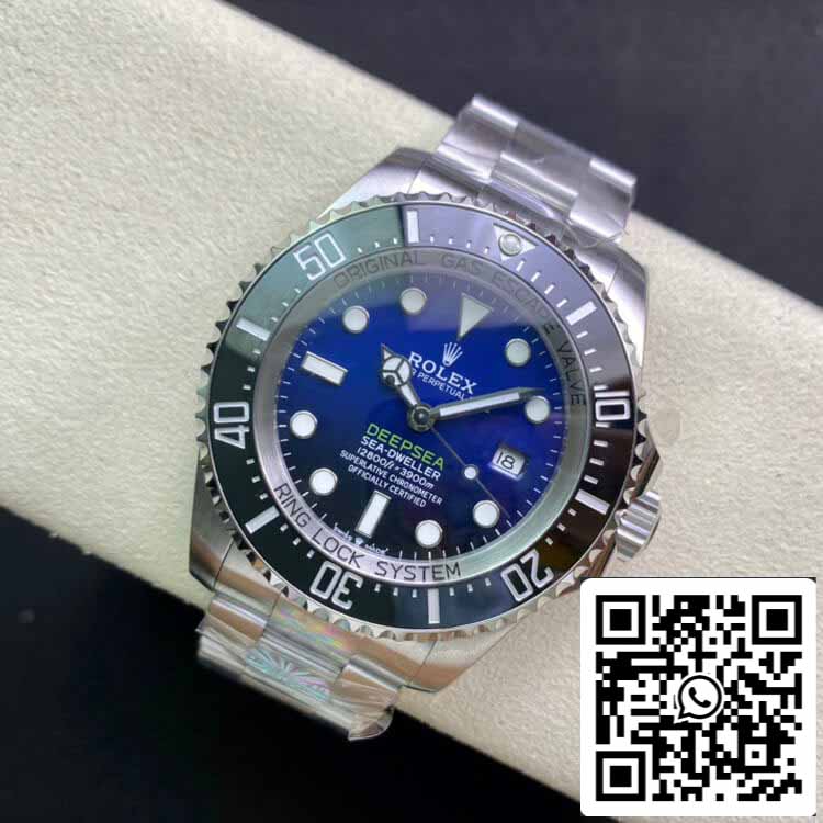 Rolex Deepsea Sea-Dweller 116660 “D-Blu” AR Fabbrica 1:1 edición migliore Swiss ETA3135 Blu/quadrante nero