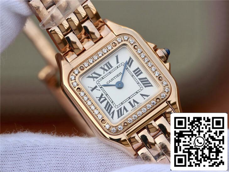 Panthere De Cartier WJPN0008 1:1 edizione migliore 8848 Fabbrica quadrante bianco