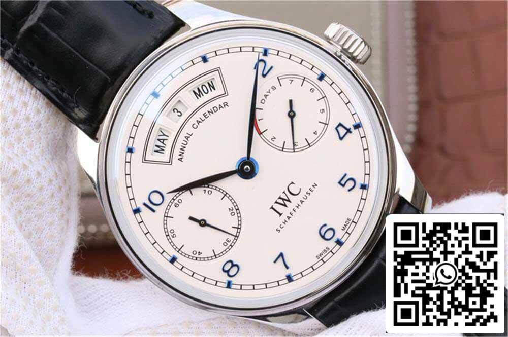 IWC Portugieser IW503501 1:1 Melhor Edição ZF Fabbrica Mostrador Branco