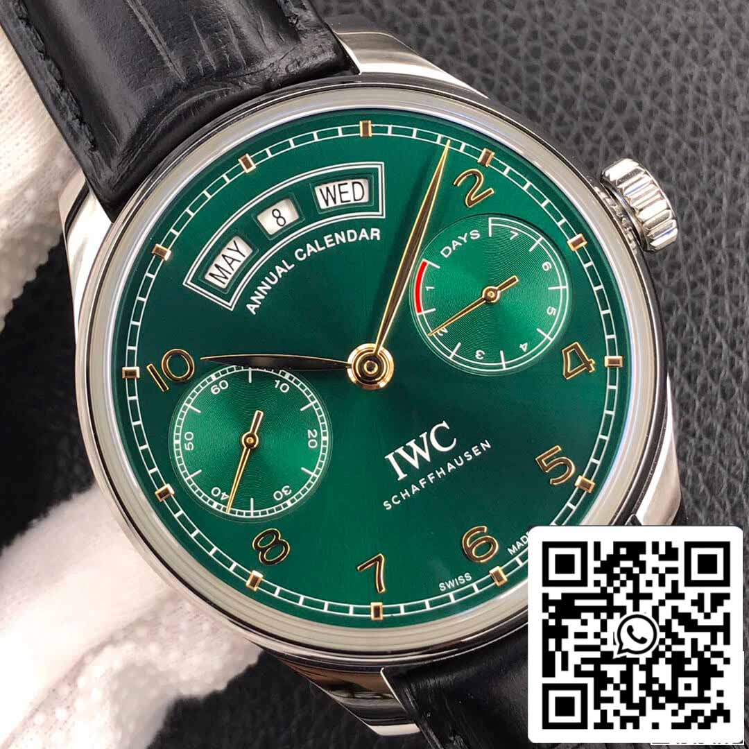 IWC Portugieser IW503510 1:1 Best Edition ZF Fabbrica Mostrador Verde