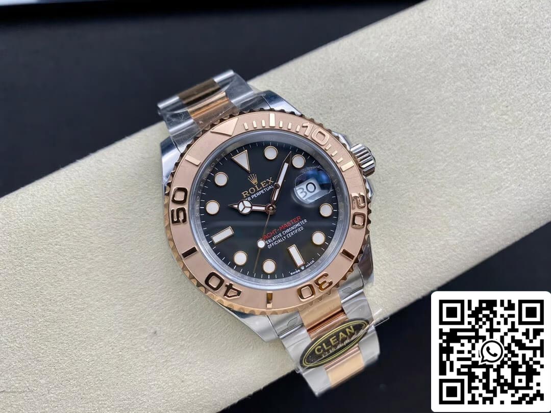 Rolex Yacht‑Master M126621-0002 1:1 edizione migliore Clean Fabbrica quadrante nero