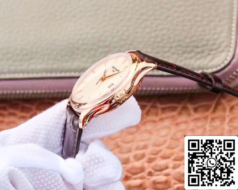 Patek Philippe Calatrava 5227R-001 ZF Fabbrica 1:1 Best Edition 18K Rose Gold Case Swiss Cal.324 SC