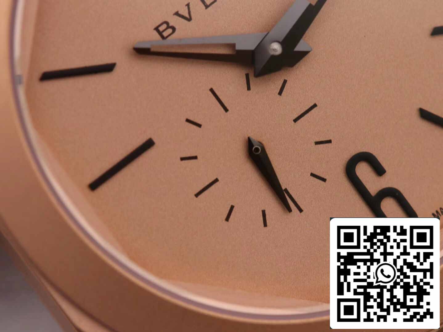 Bvlgari Octo Finissimo 102912 1:1 edición mejor BV Fabbrica Rosa Oro cuadrante