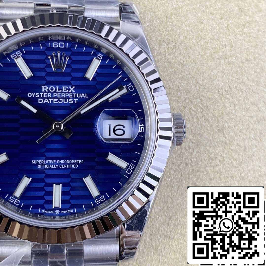 Rolex Datejust M126334-0032 41MM 1:1 edizione migliore VS Fabbrica acciaio inossidabile