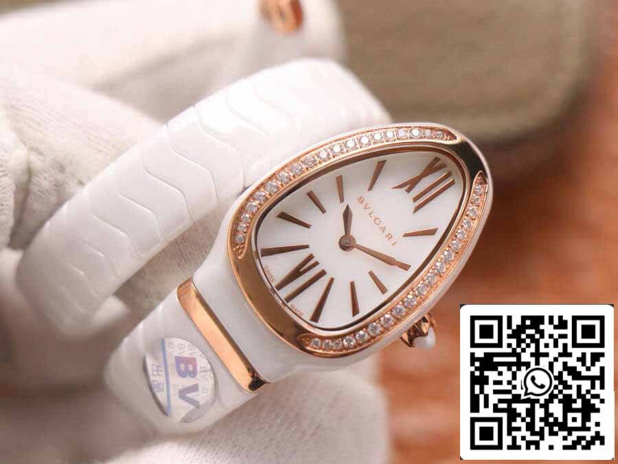 Bvlgari Serpenti 102613 1:1 edición mejor BV Fabbrica quadrante bianco