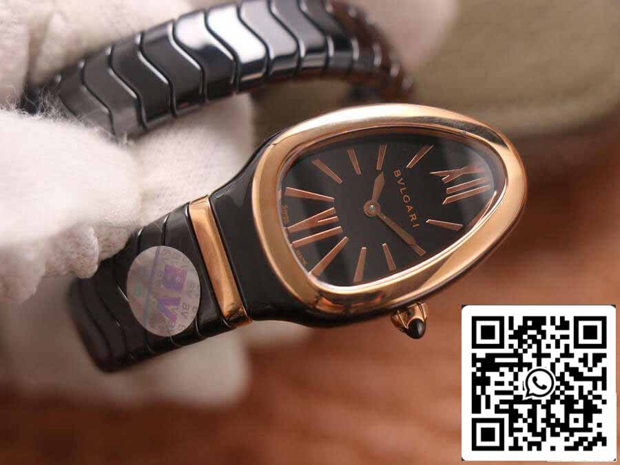 Bvlgari Serpenti 102735 1:1 edición mejor BV Fabbrica quadrante nero