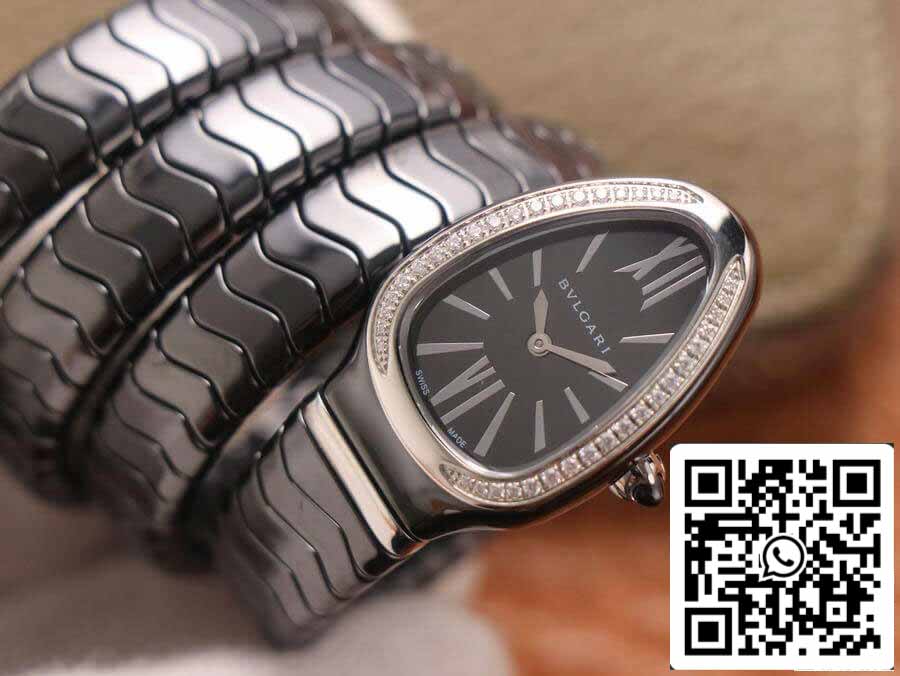 Bvlgari Serpenti 1:1 edizione migliore BV Fabbrica ceramica Diamond lunetta