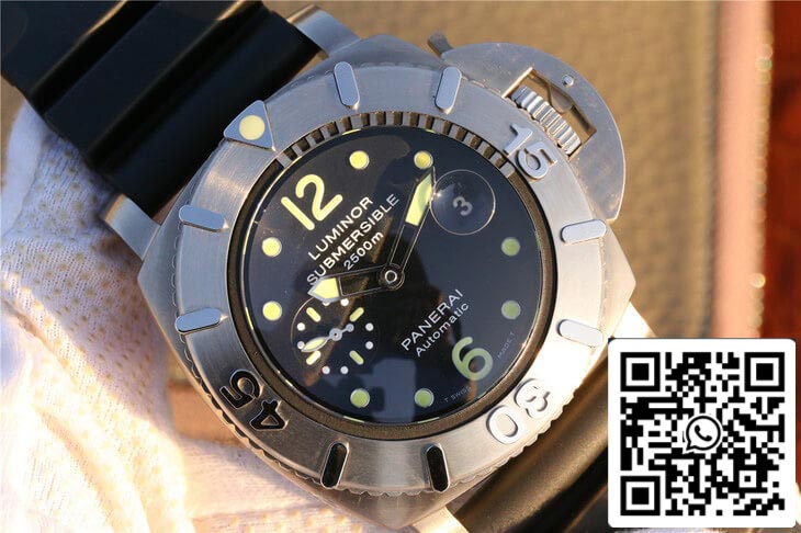 Panerai Submersible PAM 00194 1:1 edizione migliore VS Fabbrica quadrante nero
