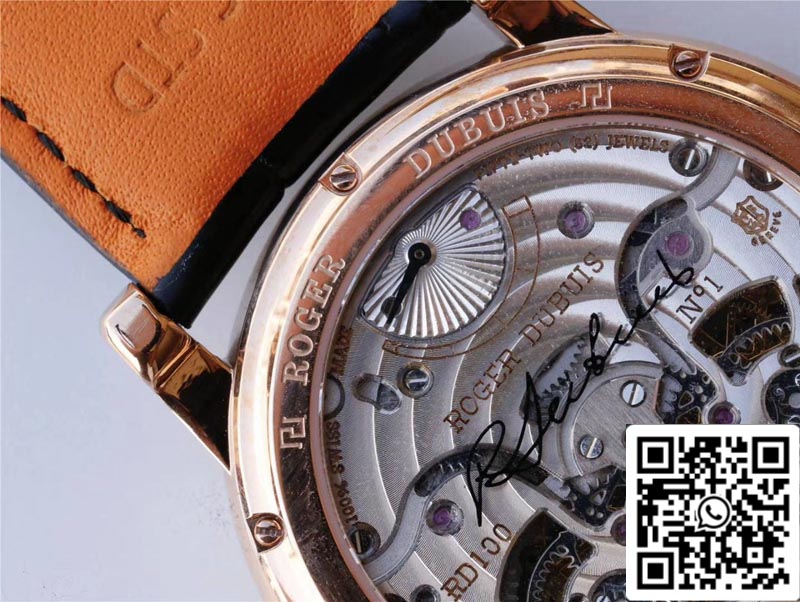 Roger Dubuis Hommage RDDBHO0562 1:1 edizione migliore JB Fabbrica Rose Gold Swiss RD100