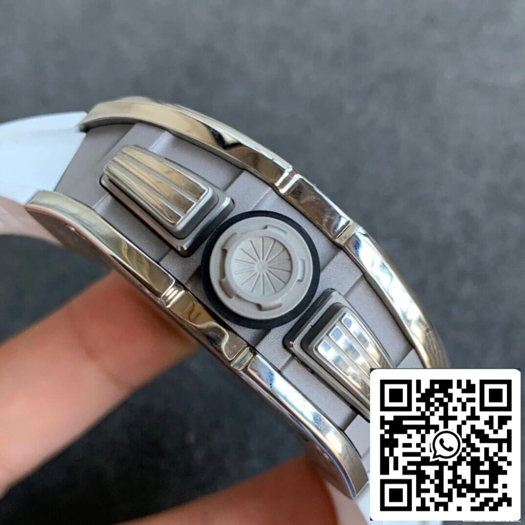 Richard Mille RM11-03 1:1 Best Edition KV Fabbrica Carbon Fiber Red Cinturino