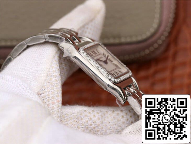 Panthere De Cartier W4PN0008 1:1 edizione migliore GF Fabbrica Diamond quadrante argento