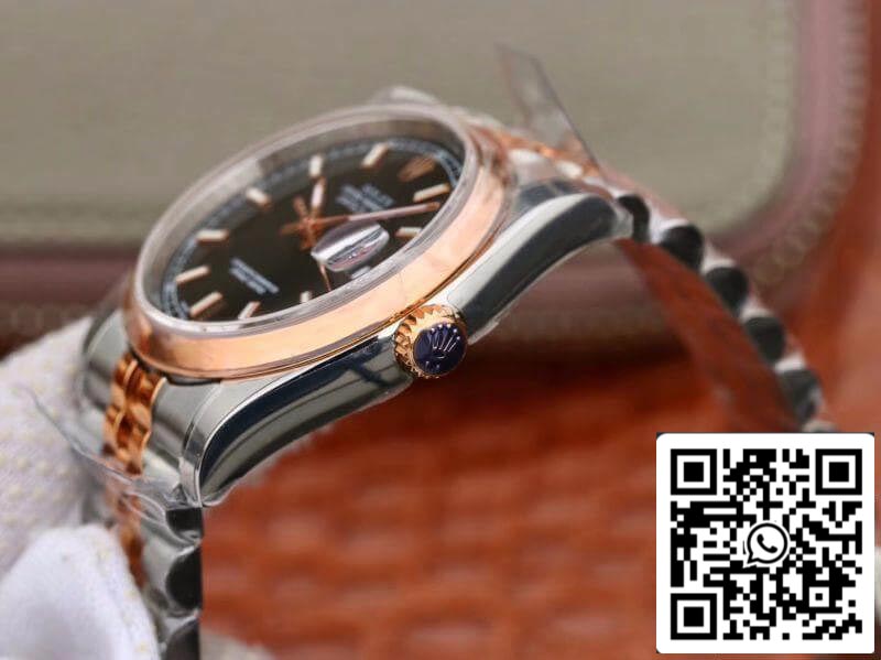 Rolex Datejust 36MM 126231 AR Fabbrica Men Watches 1:1 edizione migliore Swiss ETA3135 quadrante nero