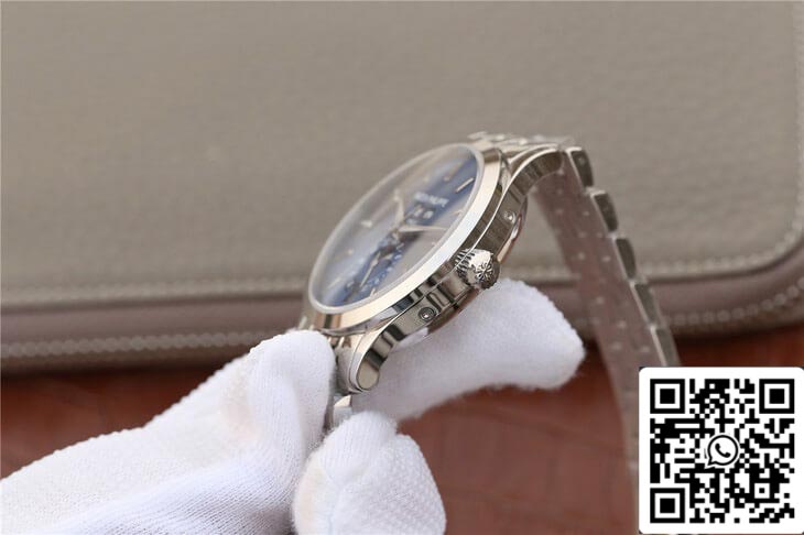 Patek Philippe Complications 5396/1G-001 1:1 Best Edition KM Fabbrica White Gold Blue Dial