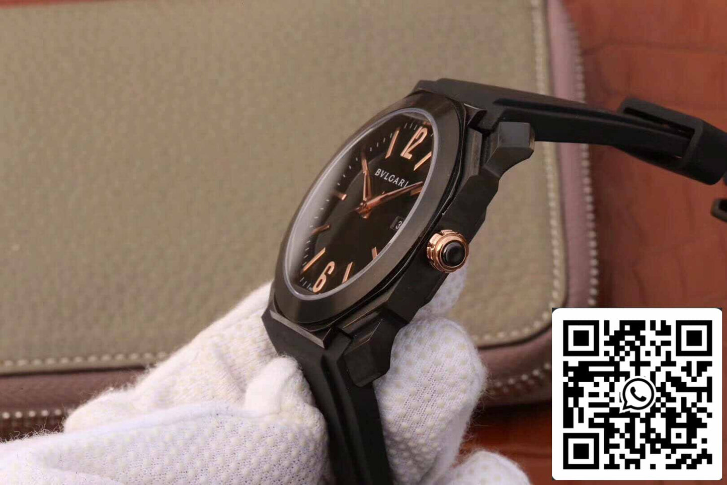Bvlgari Octo 102581 BGO41BBSVD 1:1 edizione migliore quadrante nero