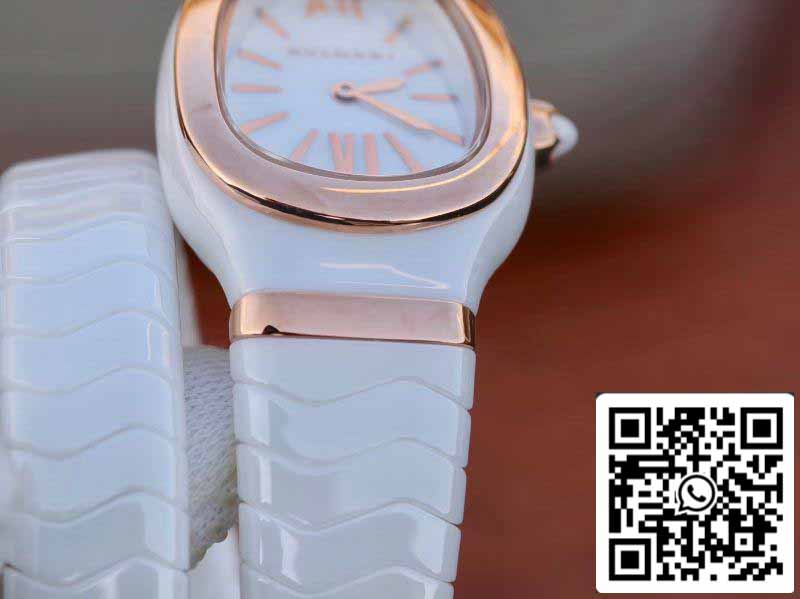 Bvlgari Srpenti Spiga 102886 1:1 edizione migliore BV Fabbrica Rosa Oro No Diamond Movimiento de cuarzo suizo